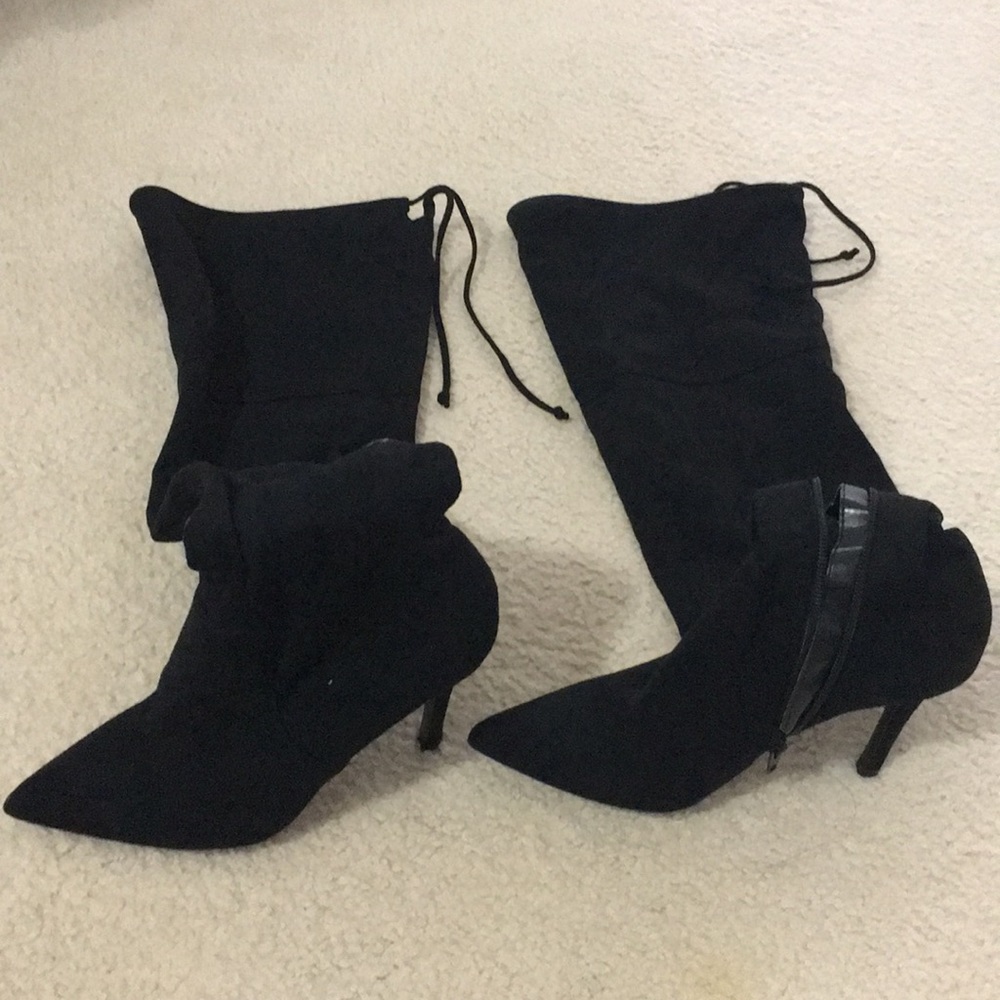 ALDO Over the knee BLACK BOOTS